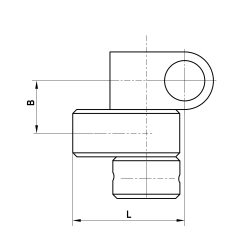 M3 титановый шарнир XXT, 1.65 г, L 10 мм, для систем ZEISS A-5004-3285
